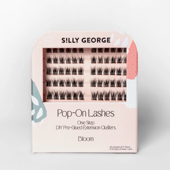 Silly George pop-on lashes bloom black - Picture 1 of 3